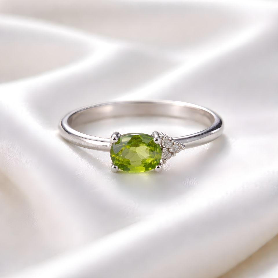 Zebercet Taşlı Gümüş Yüzük